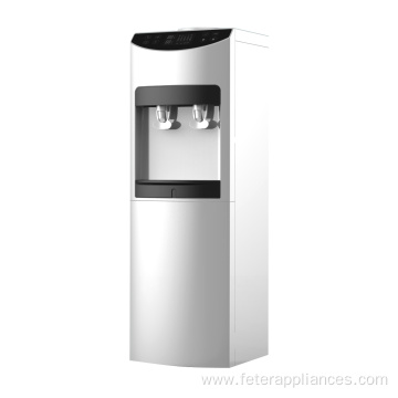 smart hot & cold fountain type water dispenser with cabinet